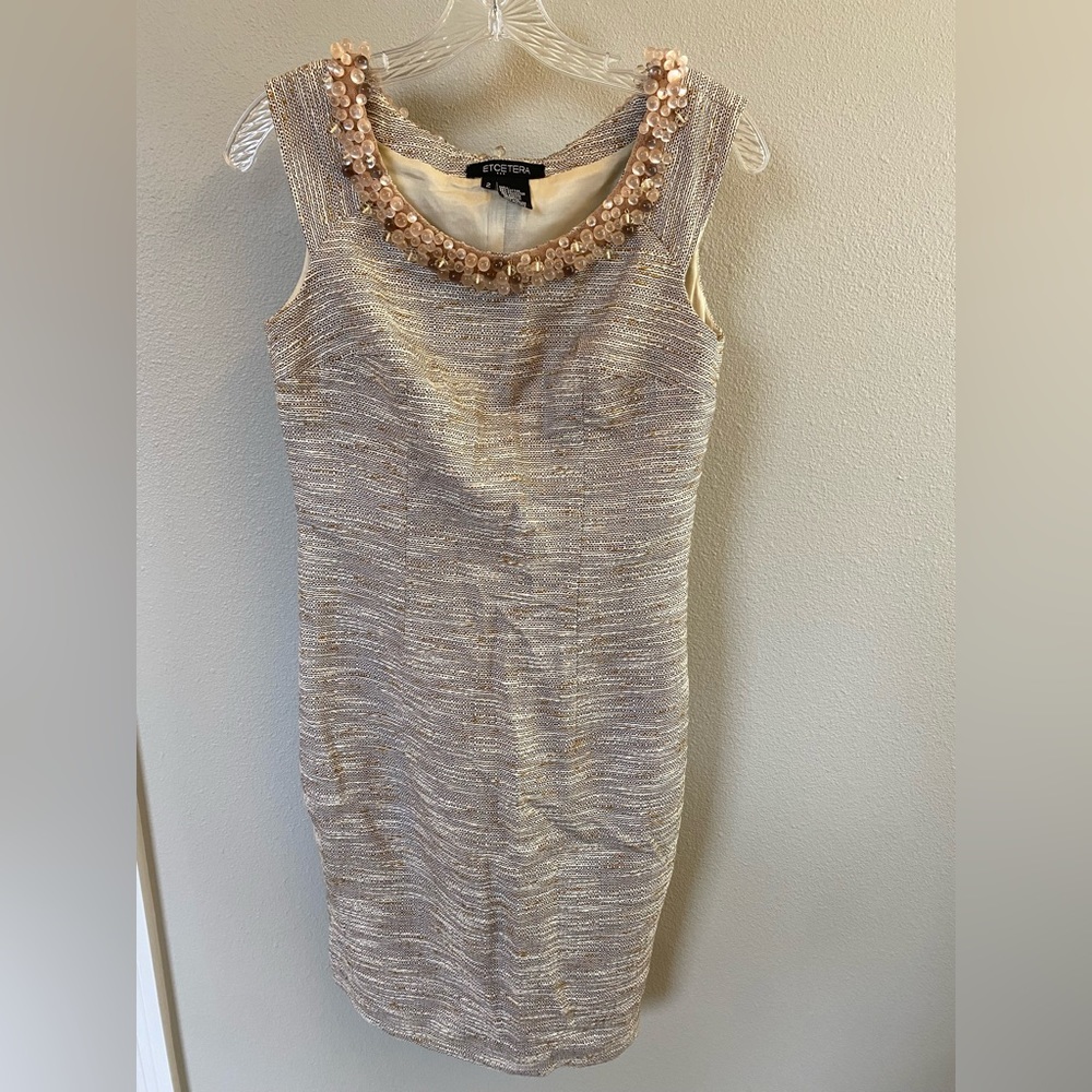Women’s embellished fitted dress